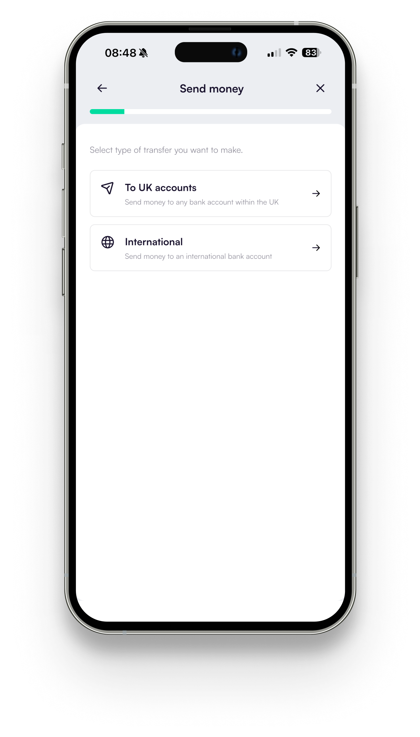 Money Transfer on phone